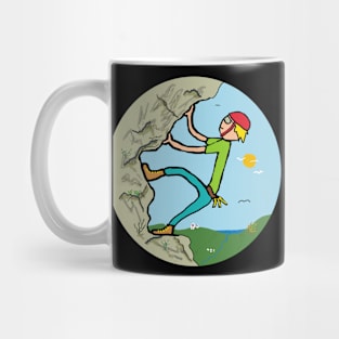 Rock Climbing Mug